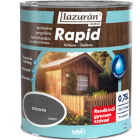 Lazurán LAZURÁN AQUA RAPID VÉKONYLAZÚR 0,75 L, EZÜSTNYÍR