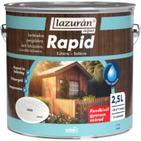 Lazurán LAZURÁN AQUA RAPID VÉKONYLAZÚR, 2,5 L FEHÉR