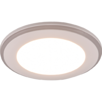 Trio TRIO ARGUS SMD LED BEÉPÍTHETŐ LÁMPA 4W 350LM 3000K IP20 RGB TÁVIRÁNYÍTHATÓ 4X8CM MATT FEHÉR