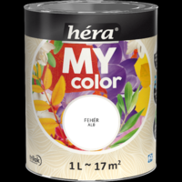 Héra HÉRA MY COLOR BELTÉRI SZÍNES FALFESTÉK 1L, FEHÉR