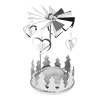 Márka nélkül / Without brand MOZGÓ MÉCSESTARTÓ 14X9X6CM FÉM 6 FÉLE