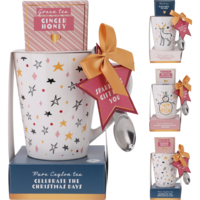 Márka nélkül / Without brand ITALOS SZETT 3 DL BÖGRE TEÁVAL RÓZSASZÍN-SÁRGA 3-FÉLE