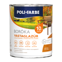 Poli-Farbe POLI-FARBE BORÓKA OLDÓSZERES VASTAGLAZÚR 0,75L LB02 FENYŐ