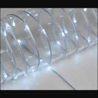 Márka nélkül / Without brand FÉNYFÜZÉR BELTÉRI 40LED HIDEG FEHÉR 2M LED TÁVOLSÁG:5CM, IDŐZÍTŐ