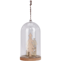 Márka nélkül / Without brand FÜGGŐ DEKOR 13X7X7CM MELEG FEHÉR LED 4 FÉLE MODELL, ELEMES