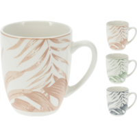 Márka nélkül / Without brand PORCELÁN BÖGRE 350ML 11X9X9CM 3-FÉLE