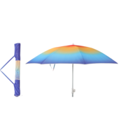 Márka nélkül / Without brand NAPERNYŐ 180X175X175CM SZIVÁRVÁNY MINTÁS FÉM VÁZ