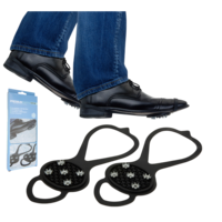 Márka nélkül / Without brand CSÚSZÁSGÁTLÓ HÓTALP 2DB/SZETT CÍPŐRE RÖGZÍTHETŐ EGY MÉRET 5 METÁL TÜSKE