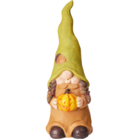 Márka nélkül / Without brand Dekor kerti törpe tökkel 10x7x23,5cm 4-féle modell