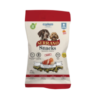 Mediterranean Natural Serrano Snacks kutya jutalomfalat hypoallergén, sonkával 100g
