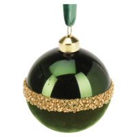 Márka nélkül / Without brand Üveggömb 2-féle méret zöld 2-féle típus