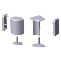 Márka nélkül / Without brand Vízzáró mini téglalap alakú egységcsomag