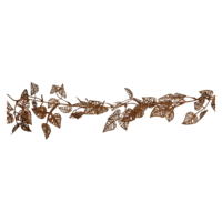 Márka nélkül / Without brand Barna girland levéllel 180cm 2-féle