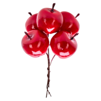 Márka nélkül / Without brand Karácsonyi pick bogyó és alma 13x3x3cm 2-féle design