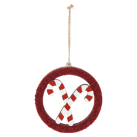 Márka nélkül / Without brand Karácsonyfadísz 10x0,5x10cm 12-féle típus