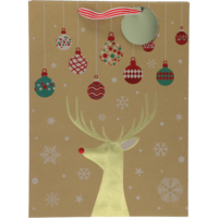 Márka nélkül / Without brand Ajándéktasak 32x26x10cm papír 4-féle típus