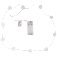 Entac Entac fényfüzér 10 LED melegfehér 1,3m IP20