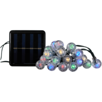 Eurolamp Solar 80 LED multicolor mini gömb izzós fényfüzér