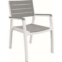 Keter Keter Harmony műanyag kerti szék, fehér / világos szürke
