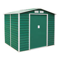 G21 GAH 407 kerti fém tároló - 213 x 191 cm, zöld