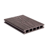 G21 kültéri burkolólap, 2,5 x 14,8 x 300 cm, Dark Wood, WPC