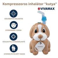 VivaMax Kompresszoros inhalátor "kutya" GYV25