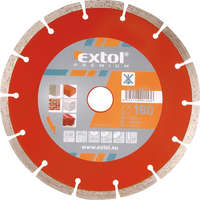 EXTOL EXTOL 108715 gyémántvágó szegmenses; 230×22,2mm, max.6.650 f/min