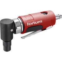 FORTUM FORTUM 4795036 pneumatikus furatköszörű, derékszögű, 125 mm,1/4"; (6 és 3 mm bef), 20.000 1/min, 127 l/min, 6,3 Bar, 1/4" csatl., 0,5kg