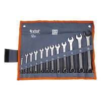 EXTOL EXTOL csillag-villás kulcs klt., vászon tartóban, CrV. ; 12db, 6-22mm 6333