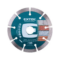 EXTOL EXTOL gyémántvágó, ipari korong, szegmenses; 125mm, száraz vágásra 8703032