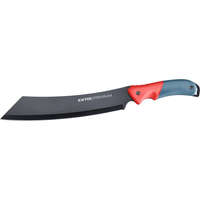 EXTOL EXTOL 8877202 bozótvágó kés (machete), teljes/penge hossz: 400/265mm, ívelt rozsdamentes acél penge, PP+TPR nyél, nylon tok