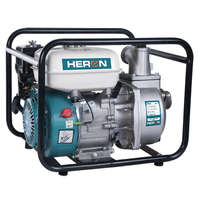 HERON HERON 8895101 benzinmotoros vízszivattyú 5,5 LE,max.600l/min, max.7m szívómélység,max.28m nyomómagasság, 50mm (2") csőátmérő (EPH-50)