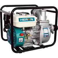 HERON HERON 8895102 benzinmotoros vízszivattyú, 6,5 LE, max.1100l/min, max.28m emelőmag, 3"csőátm (EPH-80)