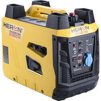 HERON HERON 8896219 benzinmotoros áramfejlesztő, 2 kVA, 230 V, digitális szabályzású