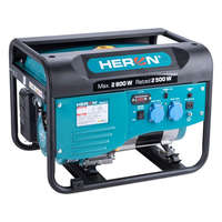 HERON HERON 8896416 benzinmotoros áramfejlesztő, max 2600 VA, egyfázisú
