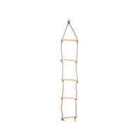 Jungle Gym Kötéllétra - Fa fokokkal 5 fokos