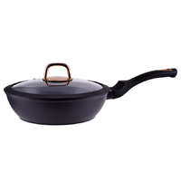 Perfect Home Perfect Home Golden Line tapadásmentes alumínium Wok üvegfedővel 24cm indukciós 10487