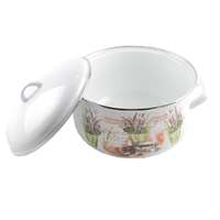 Perfect Home Perfect Home 13470 Zománc lábas 24 cm+fedő