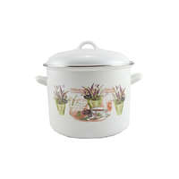 Perfect Home Perfect Home Levendula Zománcozott fazék 16 cm+fedő 14224