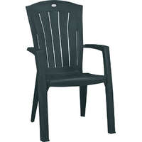 Allibert ALLIBERT SANTORINI műanyag kerti szék - sötétzöld (Méret: 61 x) 220570