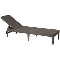 Allibert ALLIBERT JAIPUR exkluzív polyrattan kerti nyugágy - cappuccino - 188 cm 235163