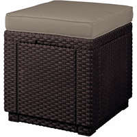Allibert ALLIBERT CUBE polyrattan kerti taburett - barna
