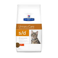 Hill´s Hills Pescription Diet Feline S/D 1,5 kg - struvit húgykő feloldás