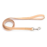 Bende Bende bőr póráz, Füles Normál Karabinerrel 10x900mm, natúr