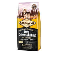 Carnilove Carnilove Fresh Adult Dog Chicken & Rabbit Muscles, Bones & Joints- Csirke és Nyúl Hússal 12kg