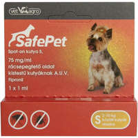 SafePet SafePet 75 mg/1 ml spot on kutya S 2-10 kg 1x