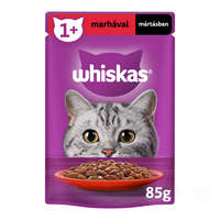 Whiskas Whiskas alutasak mártásban marhával 85g