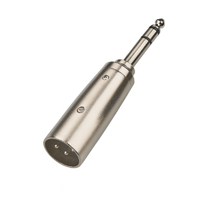 SADA09-1 – XLR Papa – 6.3mm Papa Sztereo Jack Adapter