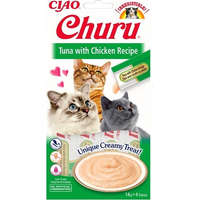 Inaba Cat Inaba Cat Churu Püré - tonhal, csirkével 4 x 14 g