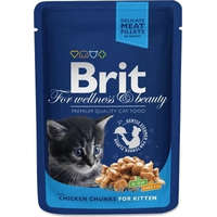 Brit Premium Brit Premium Cat Pouches Chicken Chunks For Kitten 100 g
